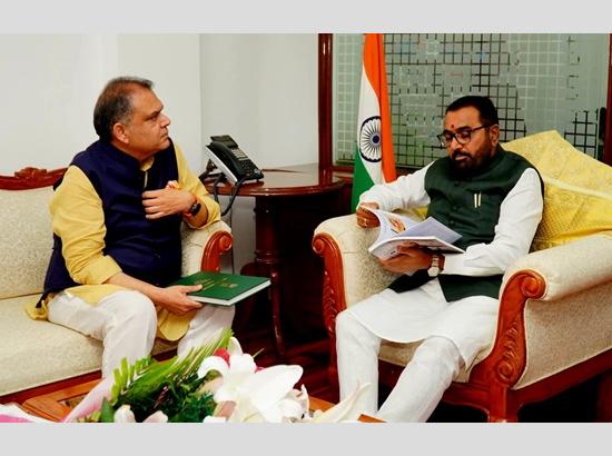 MP Sanjeev Arora demands setting up of All India Institute of Ayurveda in Ludhiana