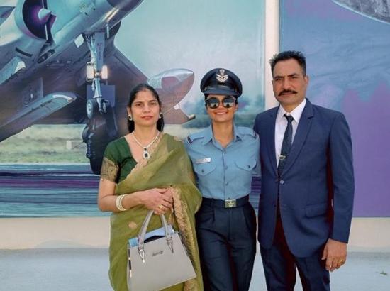 Arshdeep Kaur of Khamano commissioned as flying officer in Indian Air Force