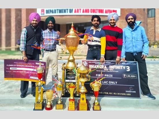Chandigarh University’s Bhangra team makes mark at national & international competitions