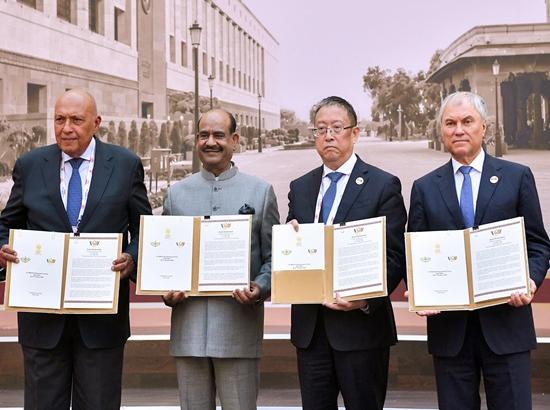 BRICS Parliamentary Forum adopts New Delhi Joint Declaration, calling for UN reform, multilateralism, and comprehensive counter-terrorism action
