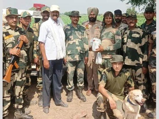 Drone, heroin, pistol seized in coordinated BSF Ops along Punjab Border