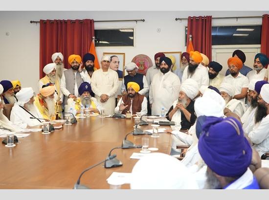 CM Mann urges Centre to declare Guru Tegh Bahadur Ji’s Martyrdom Day as National Human Rights Day