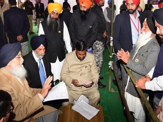 Badal rules out any possibility to allow Sarbat Khalsa in wake of Law & Order 