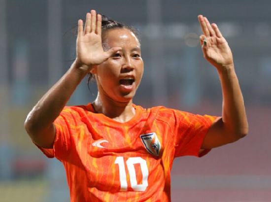 Bala Devi becomes first Indian woman to score 50 international goals