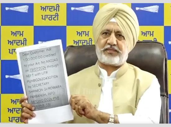 Breaking: AAP questions alleged use of SGPC resources in ‘Bahrain Woman’ case, seeks answers from Dhami, Sukhbir Badal