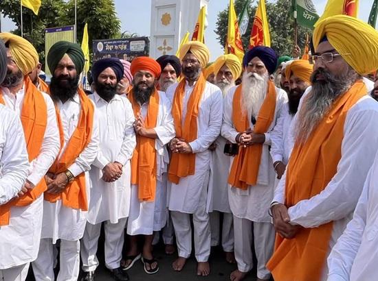 Two-day Bandi Singh march begins at Fatehgarh Sahib, to reach Damdama Sahib on Oct 3