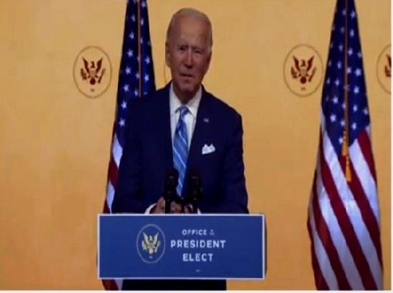 US on track to begin immunization against COVID-19 by late December-early January: Biden