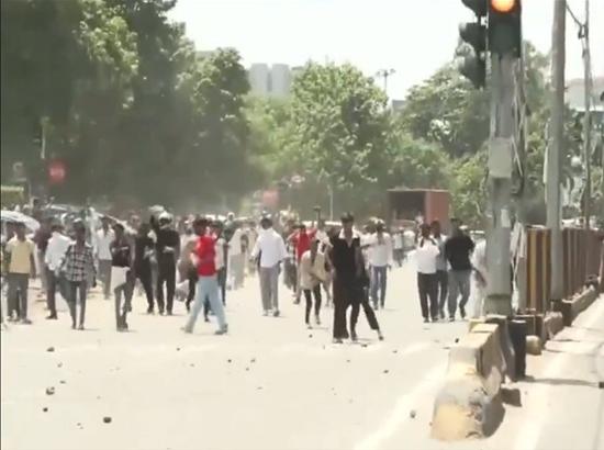 NEET protest turns violent in Bihar, cops injured; Tej Pratap Yadav detained in Patna
