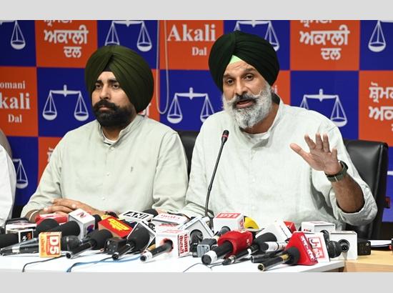 Majithia defends police station visit, says he acted to protect rights of Akali worker