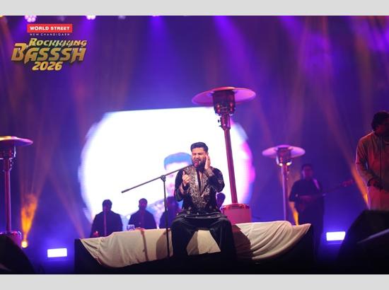 35,000+ crowd gathers as Bismil, Jassi Gill & Sukhbir ignite rocking bash at Omaxe New Chandigarh