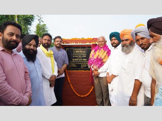 Clean Water for All: Minister Barinder Goyal lays foundation stone for Water Supply Schemes