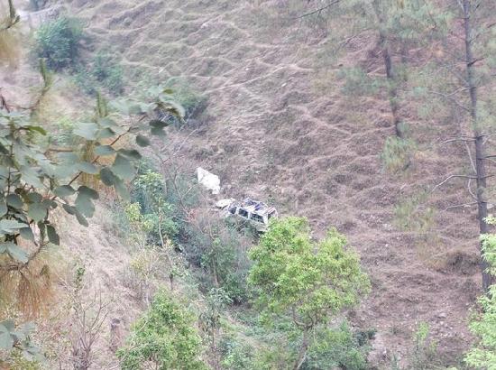 Four killed as car falls into gorge in Uttarakhand's Pithoragarh