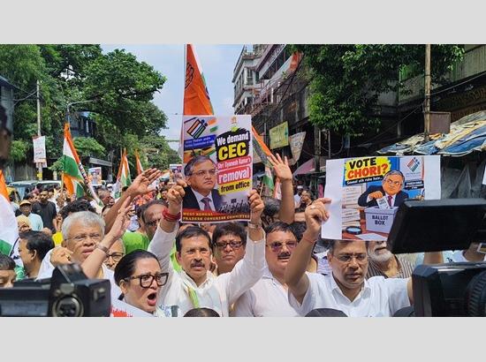 SIR row: Congress stages nationwide protests, demands immediate resignation of CEC