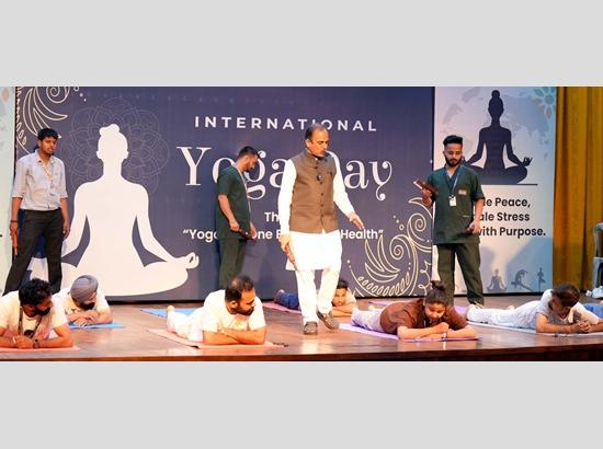CGC Jhanjeri, Mohali celebrates Yoga Week