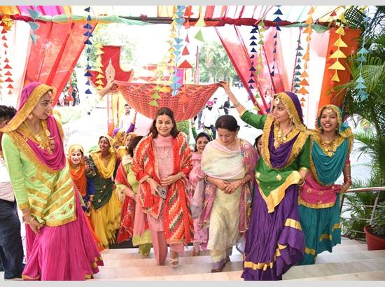 CGC Landran celebrates Teej with fervour