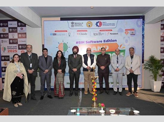 CEC–CGC Landran hosts grand finale of Smart India Hackathon 2025