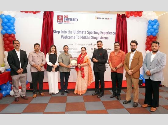 CGC University Mohali inaugurates state-of-the-art 'Milkha Singh Arena'