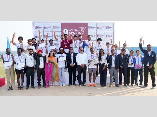 9th Annual Sports Meet 2026 concludes with great zeal at CGC University, Mohali