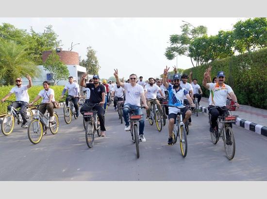 CGC University Mohali marks World Bicycle Day 2026 with mega cycling rally, draws over 5,000 participants