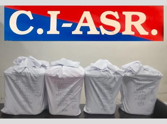 40 kg of heroin seized in Amritsar, four operatives held