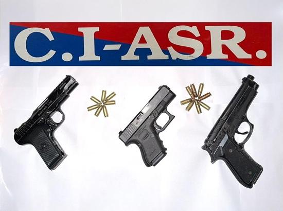 Ahead of R-Day, 3 linked to arms-smuggling module held from Amritsar, 3 pistols recovered