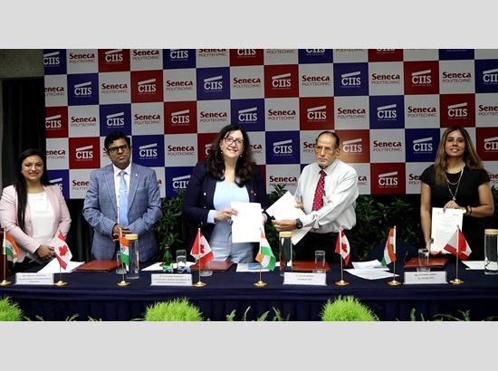 CIIS Signs MoU with Canada’s Seneca Polytechnic for Global Education Pathway