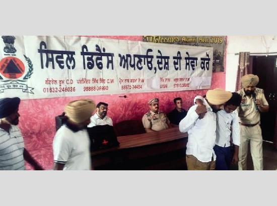 Civil Defence Training equips Ferozepur students for natural disasters