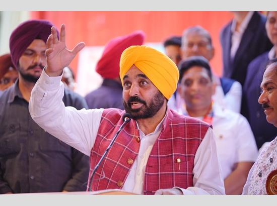 Ahead of Shaheedi Sabha, CM Mann releases Rs 95.54 lakh to make roads leading to Gurdwara Sri Fatehgarh Sahib ‘patch free’