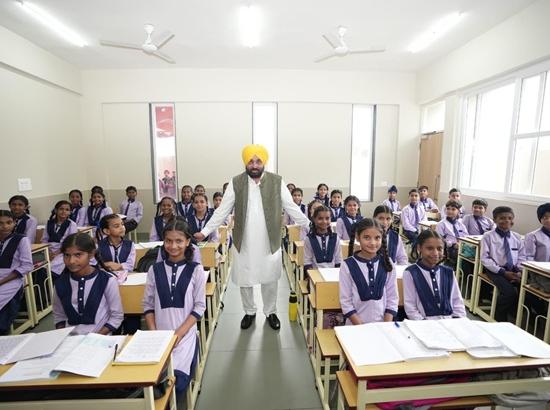 Punjab has become the country’s top state in school education: CM Mann