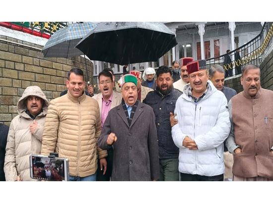 Himachal: Opposition walks out of Assembly over drug menace; Former CM Thakur alleges police nexus
