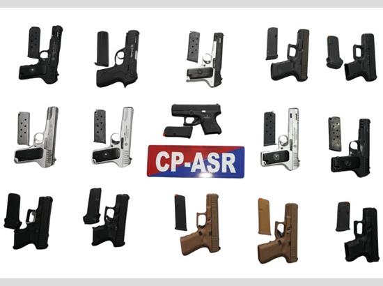 Juvenile among 7 held with 15 sophisticated pistols in Amritsar