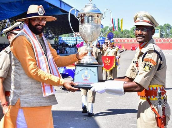 Haryana CM Nayab Saini urges CRPF Trainee Officers to pledge impartiality, fearlessness and dedication in service