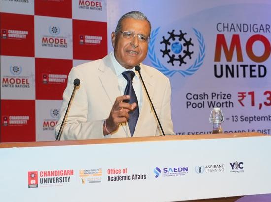 Chandigarh University MUN 2026: Gauri Shankar Gupta says India’s diplomatic position can help reconcile differences within BRICS