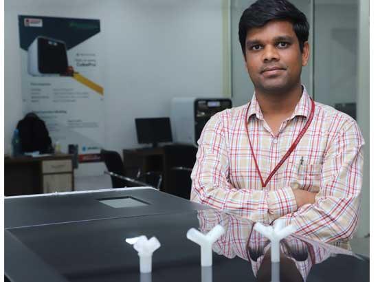 Chandigarh University uses 3D Printing Technology to bridge ventilators shortfall in India
