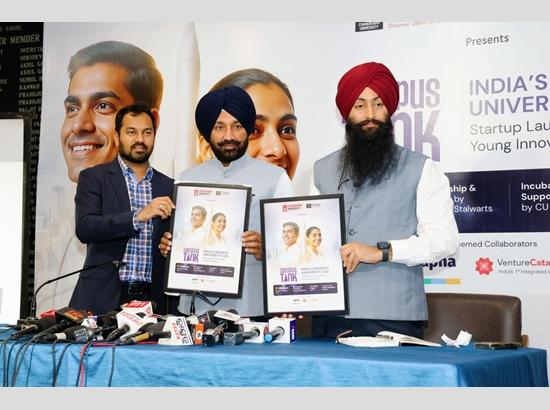 In a First, Chandigarh University launches ‘Campus Tank’ in collaboration with Apna & Venture Catalysts 