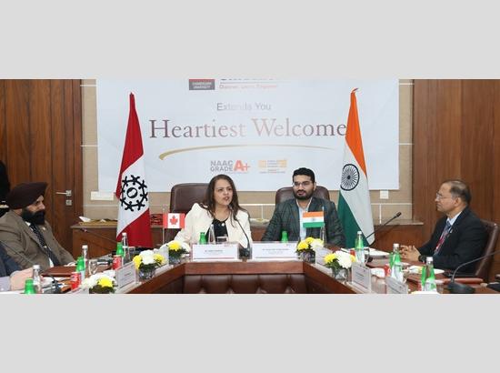 Chandigarh University hosts Canadian Minister Rajan Sawhney as India–Canada relations poised for strategic reset
