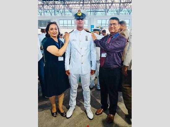 Two MRSAFPI cadets join Indian Navy as officers