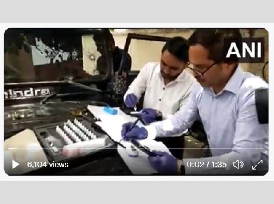 Watch: Forensic team investigates Sidhu Moosewala's car
