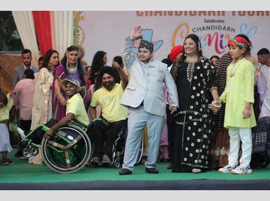 Chandigarh Carnival: NGO’s set an example, hold one-of-a-kind ramp walk for specially-abled children