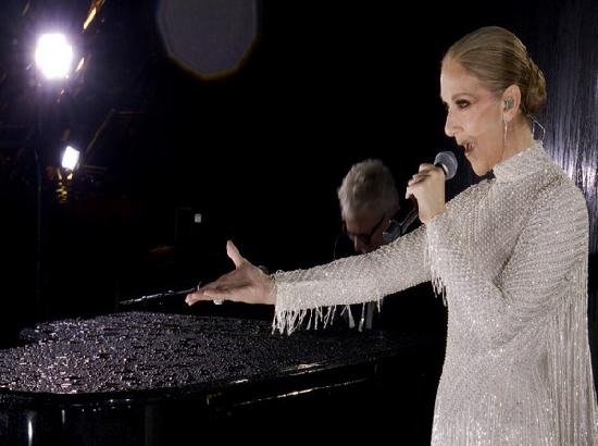 Celine Dion performs at Paris Olympics 2024 amid Stiff Person Syndrome