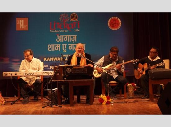 12th Edition of CLF Literati-2024 commences with a soulful musical evening – Aaghaaz: Shaam-E-Ghazal