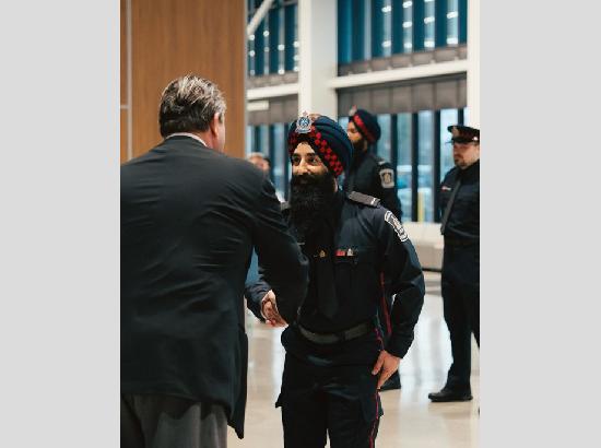 Canada: Punjab-origin Chitmanjeet Singh Grewal appointed as Auxiliary Constable in Waterloo Police