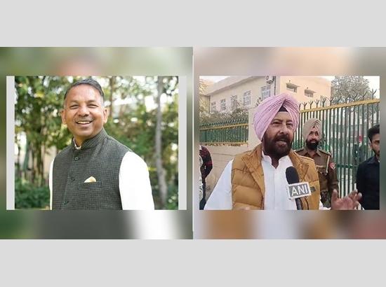 MP Rajinder Gupta congratulates Kewal Singh Dhillon on appointment as Punjab BJP Chief; Barnala link draws attention; Watch Video