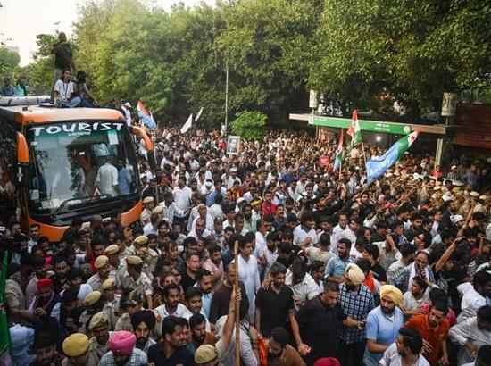 BJP questions Congress over ‘Regime Change’ claims, alleged payments to protesters