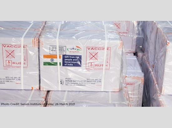 India sends 2 lakh Covid-19 vaccine doses for UN peacekeepers in Denmark