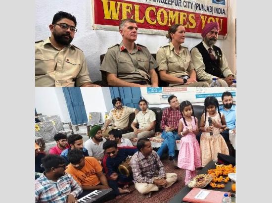 British Army delegation honours Saragarhi Martyrs on 128th Anniversary, visits Ferozepur Blind Home for emotional tribute