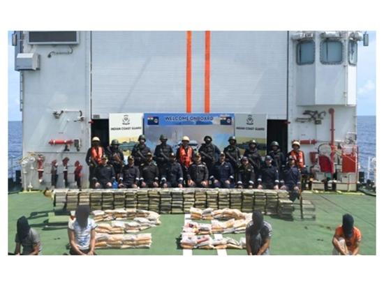 Gujarat: ATS, ICG intercept Iranian vessel carrying 526 kg narcotics off western coast; Haji Salim link probed