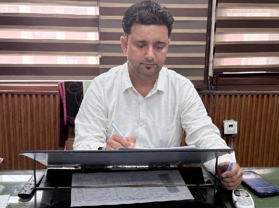Deepak Kumar takes charge as Election Tehsildar Ferozepur