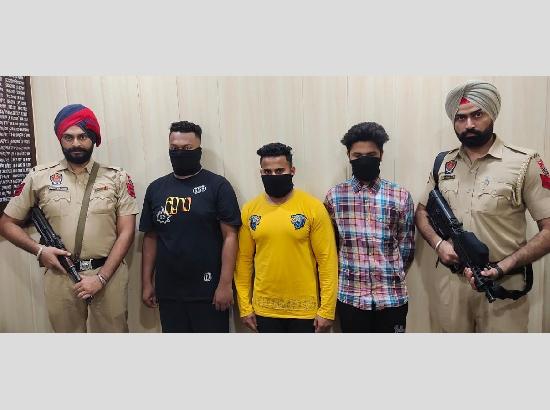 Ludhiana Gym owner & two others arrested for facilitating Gangster Tinu's escape from poli