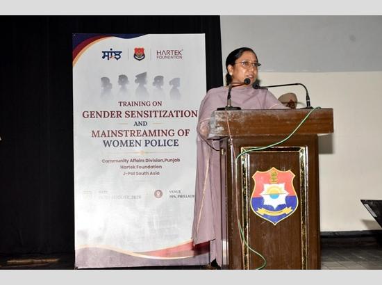 Day 2 of Punjab Police Gender Sensitisation Training: 413 male officers trained on women’s safety and inclusive policing